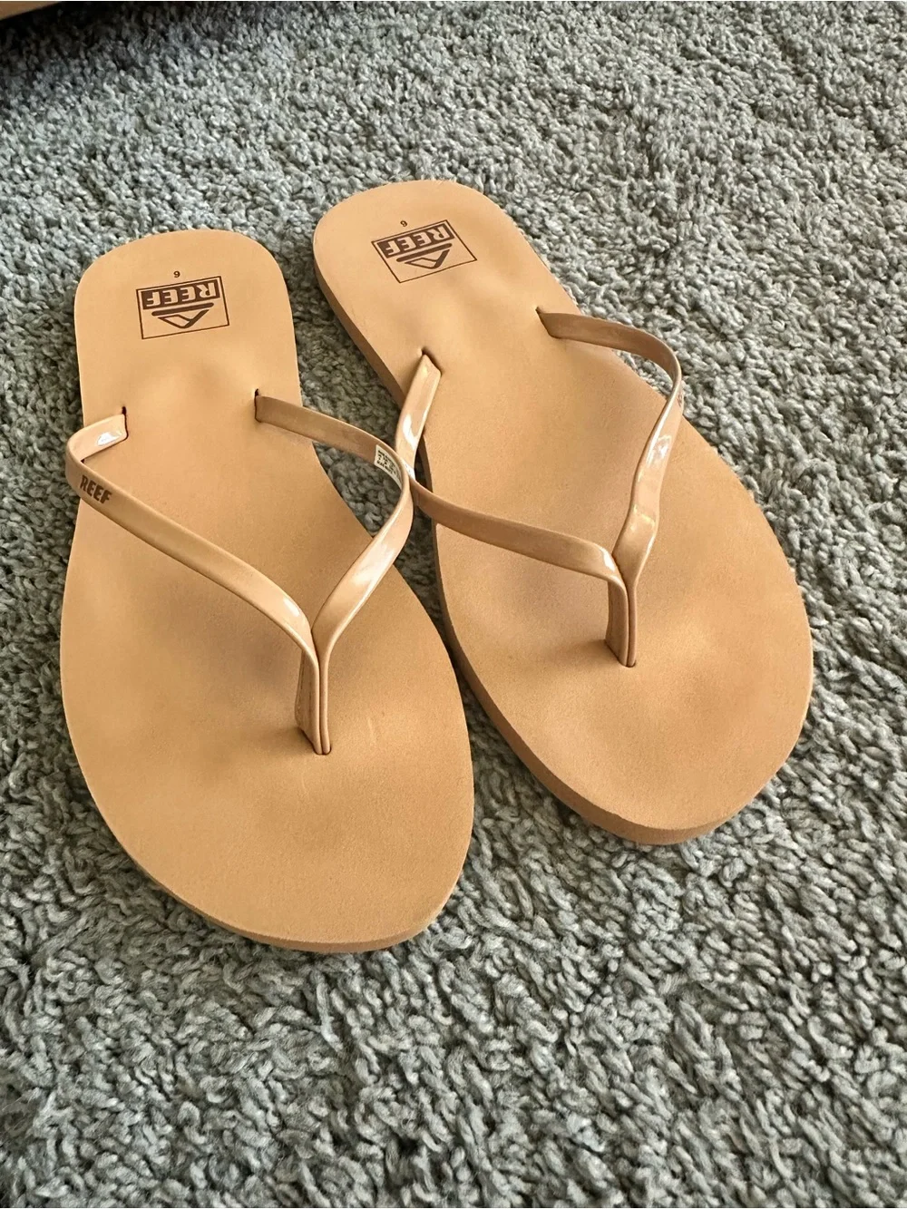 Reef Women’s Tan Flip Flops